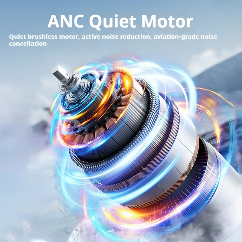 HOMEFISH Handheld High-Speed Cooling Fan