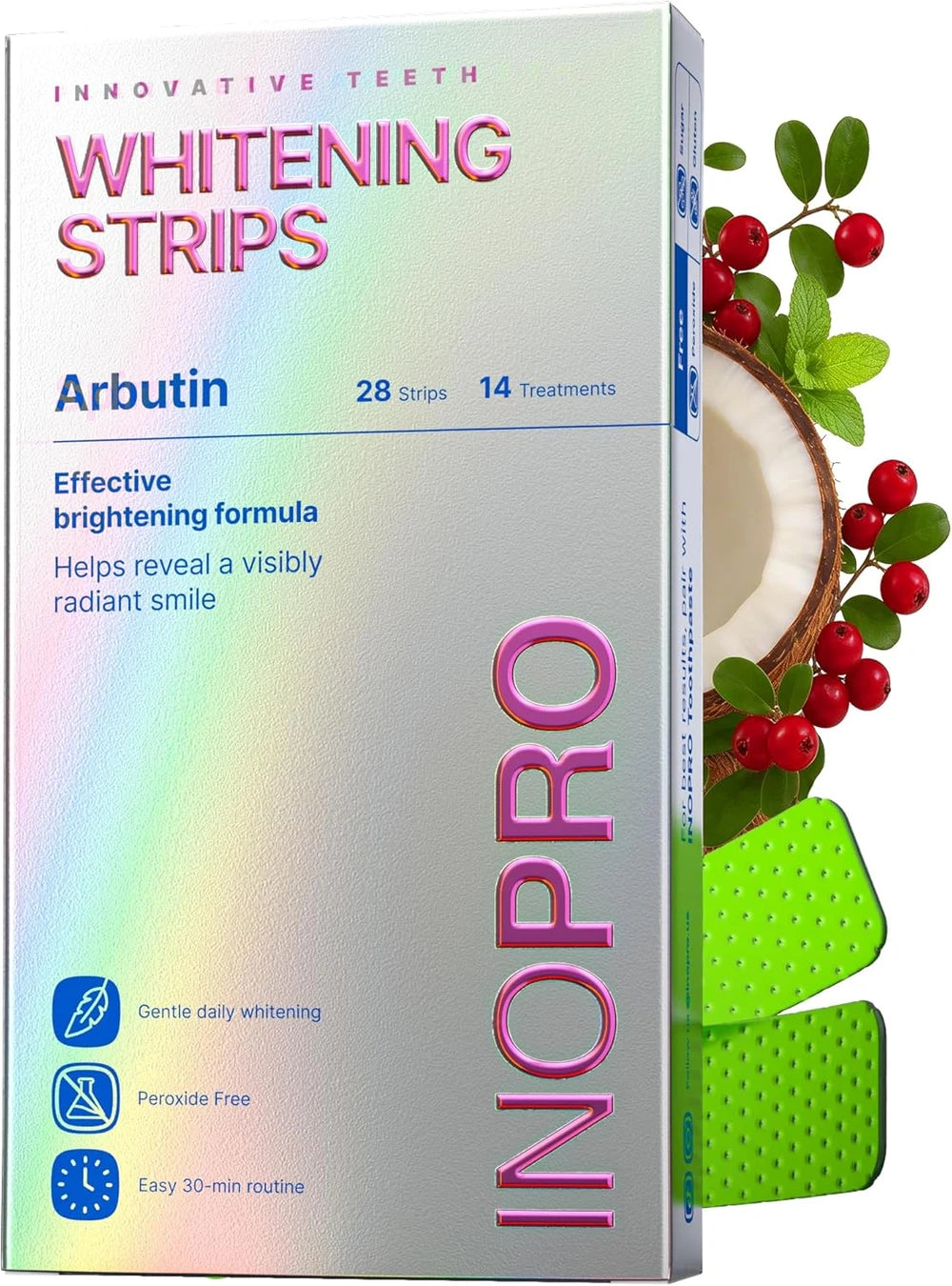 InoPro Sensitive Teeth Whitening Strips