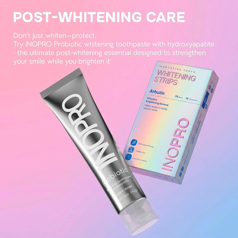 InoPro Sensitive Teeth Whitening Strips