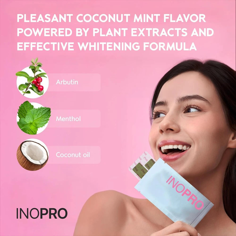 InoPro Sensitive Teeth Whitening Strips