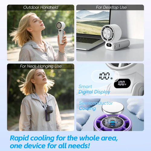 Portable Foldable Handheld Fan