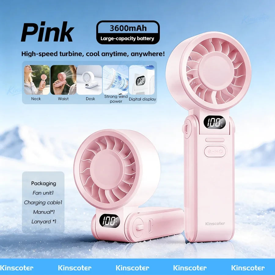 Portable Foldable Handheld Fan
