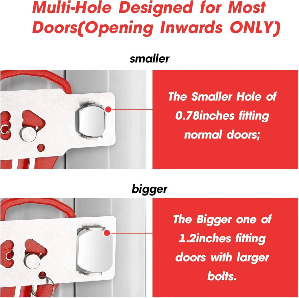AceMining Portable Travel Door Lock