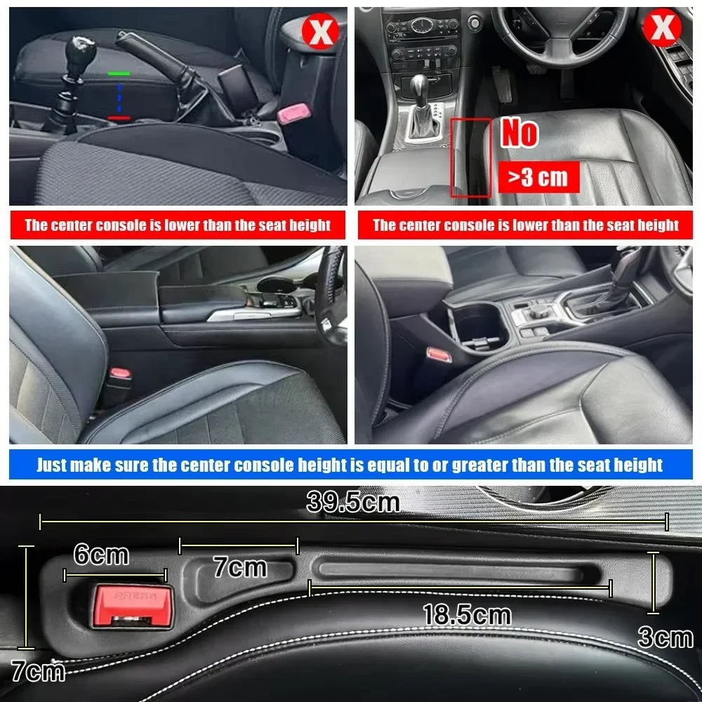 Universal Car Seat Gap Organizer